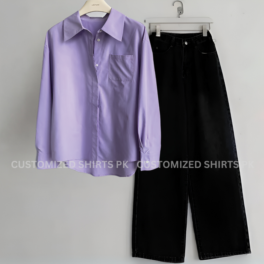 Lalic Button Down Shirt With Black Jeans