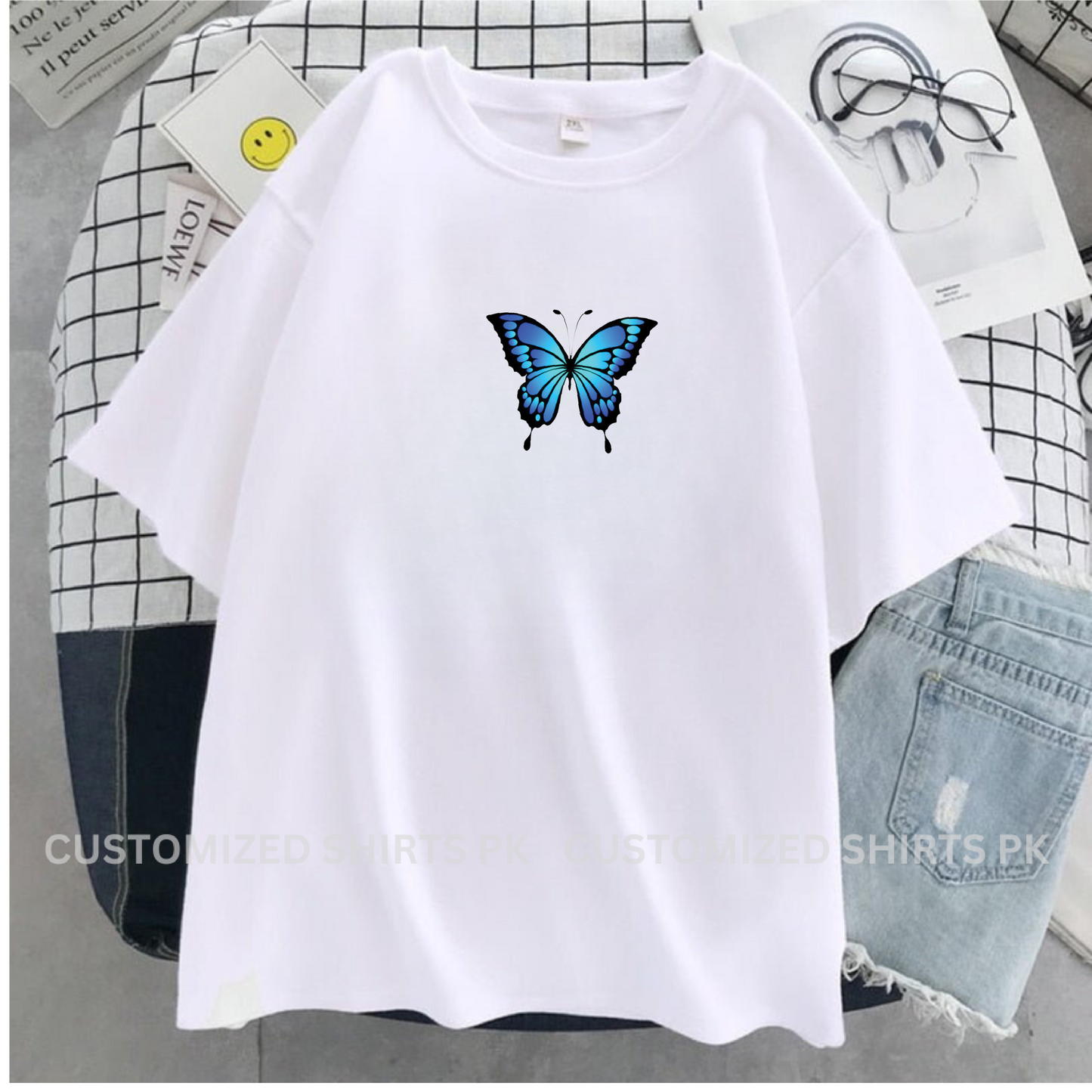 White Butterfly T-shirt