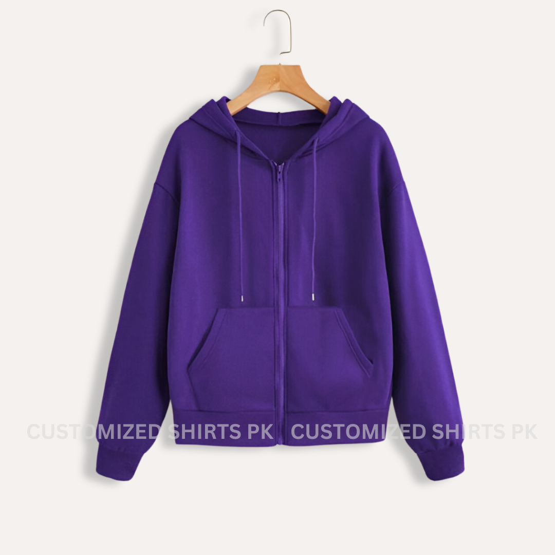 Basic Purple Zipper