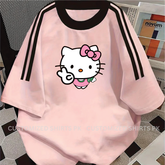 Hello kitty Pink Oversized T-shirt