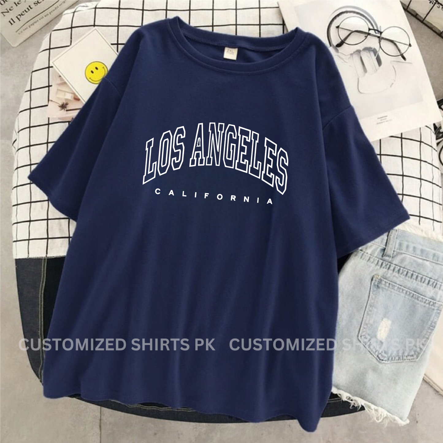Los Angeles Navy Blue T-shirt
