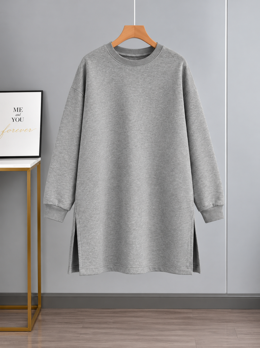Grey Long Sweatshirt