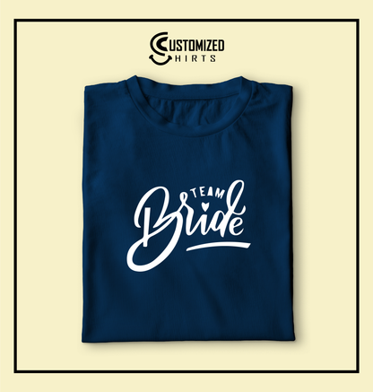 Team Bride Tshirt